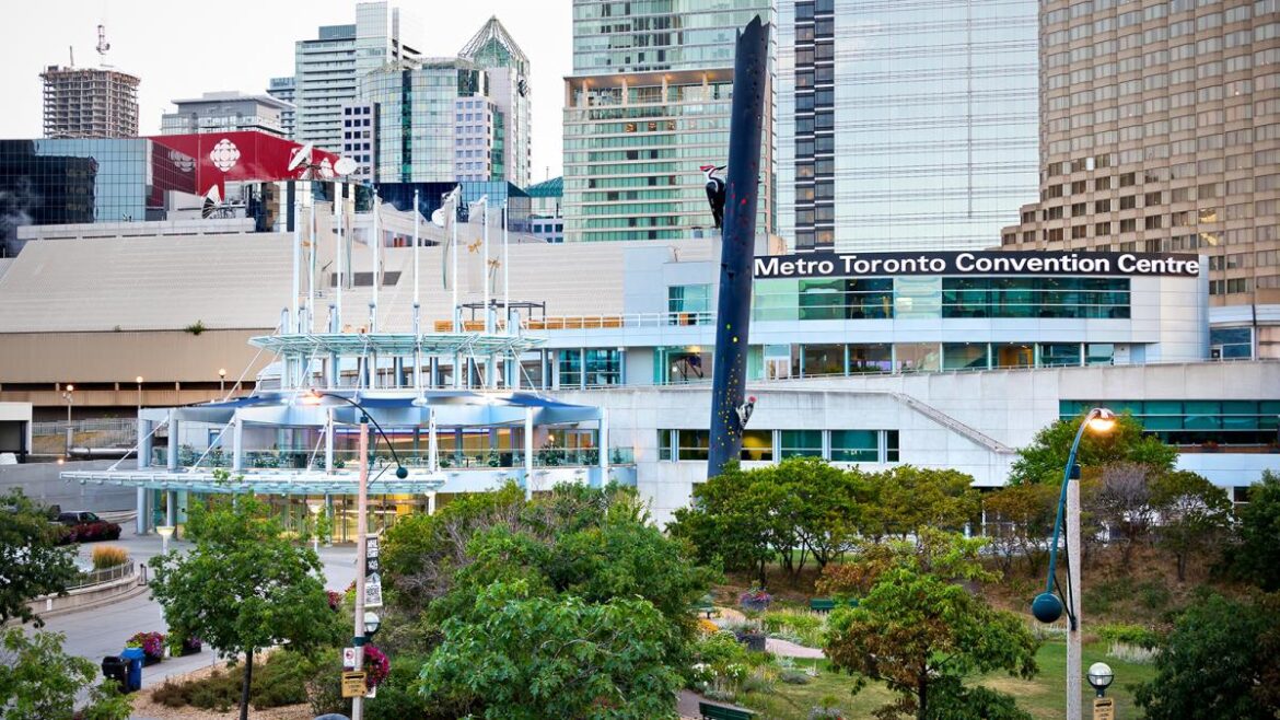 Exterior of Metro Toronto Convention Centre