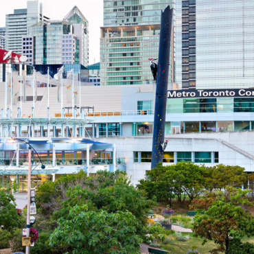 Exterior of Metro Toronto Convention Centre